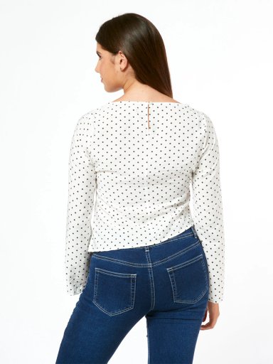 BLUSA MANGA LARGA NIÑA BLUES BY MILK FLEUR - 3