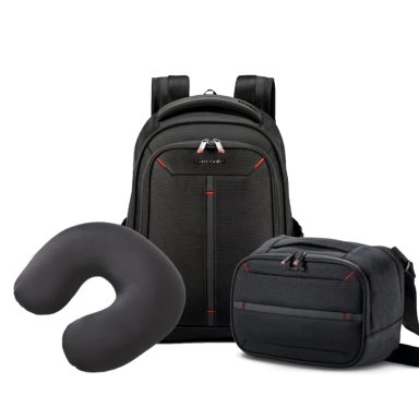 MOCHILA SAMSONITE XENON 4.0 + MORRAL XENON 4.0 + A NEGRO