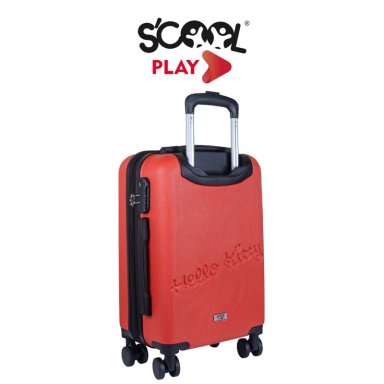 MALETA DE CABINA SCOOL PLAY HELLO KITTY ROJA - 3
