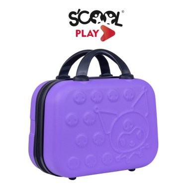 SET MALETA DE CABINA + MALETIN MULTIUSOS SCOOL PLAY KUROMI MORADA - 6