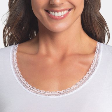 CAMISETA MANGA LARGA MUJER CAFFARENA 16490 BAMBÚ - 3
