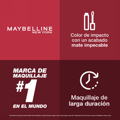 LABIAL MAYBELLINE LÍQUIDO NY MATTE INK RULER - 5