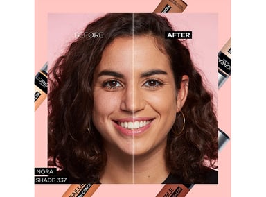 CORRECTOR L'ORÉAL PARIS MAQUILLAJE INFALLIBLE FULL WEAR CONCEALER TONO ALMOND 0.33 FL OZ - 3