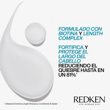 SHAMPOO PARA CABELLO DAÑADO CON BIOTINA EXTREME LENGTH 300ML - 2