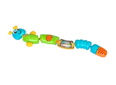 JUGUETE FISHER PRICE BRILLIANT BASICS ORUGA CADENA COLORES W9834 - 2