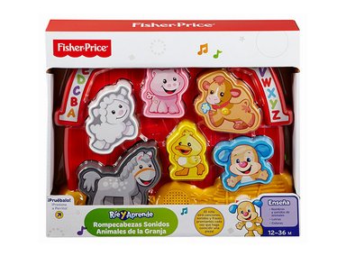 ROMPECABEZAS FISHER PRICE SONDO ANIMAL PADRE CGN03 - 4