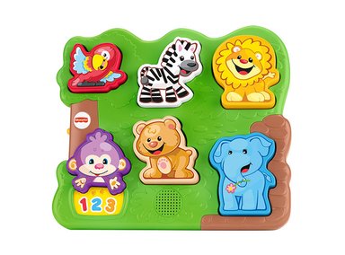 ROMPECABEZAS FISHER PRICE SONDO ANIMAL PADRE CGN03 - 5