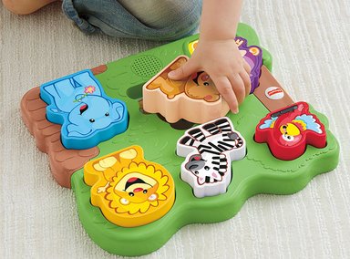 ROMPECABEZAS FISHER PRICE SONDO ANIMAL PADRE CGN03 - 6