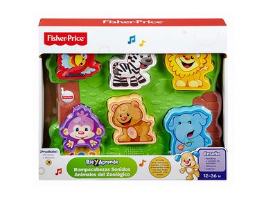 ROMPECABEZAS FISHER PRICE SONDO ANIMAL PADRE CGN03 - 8