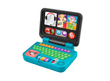 JUGUETE BEBÉ FISHER PRICE RIE Y APRENDE MI PRIMER LAPTOP - 2