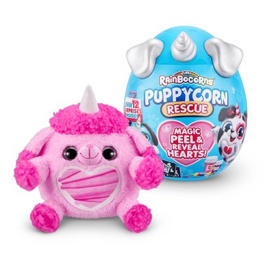 PELUCHE RAINBOCORNS 9261 CACHORRO RESCATE SORPRESA - 6