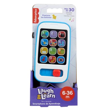 JUGUETE FISHER PRICE SMARTPHONE APRENDIZAJE AZUL HXB83 - 4