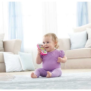 JUGUETE FISHER PRICE SMARTPHONE APRENDIZAJE ROSA HXB84 - 3