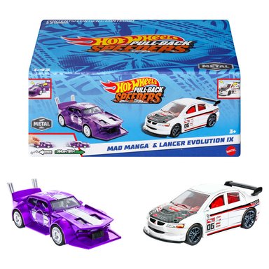VEHICULO HOT WHEELS HPR91 2 PULL-BACK SPEEDERS™ ESCALA 1 43 - 3