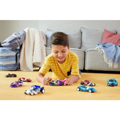 VEHICULO HOT WHEELS HPR91 2 PULL-BACK SPEEDERS™ ESCALA 1 43 - 5