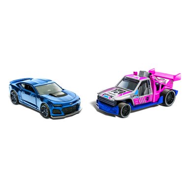 VEHICULO HOT WHEELS HPR91 2 PULL-BACK SPEEDERS™ ESCALA 1 43 - 6