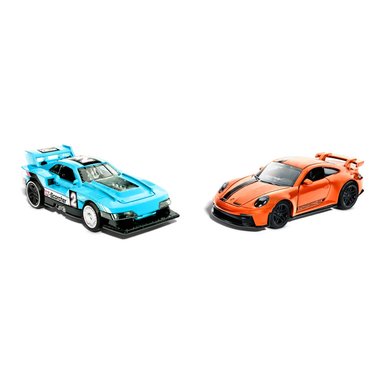 VEHICULO HOT WHEELS HPR91 2 PULL-BACK SPEEDERS™ ESCALA 1 43 - 7