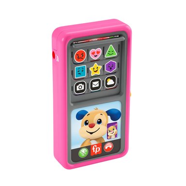 MUÑECA FISHER-PRICE HNM82 SMARTPHONE DELUXE APRENDIZAJE ROSA RIE Y APRENDE - 1