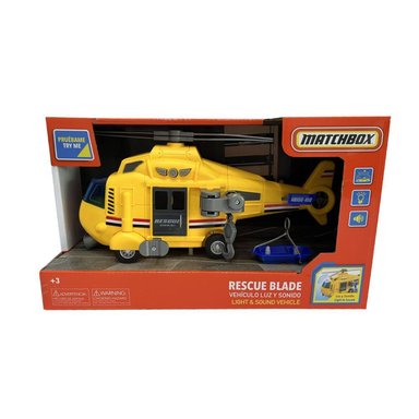 VEHICULO MATCHBOX WY750A LIGHT & SOUND RESCUE HELICOPTER 1 16 - 3