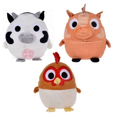 PELUCHE LA GRANJA DE ZENÓN MUSICAL 13CM MODELO ALEATORIO - 1
