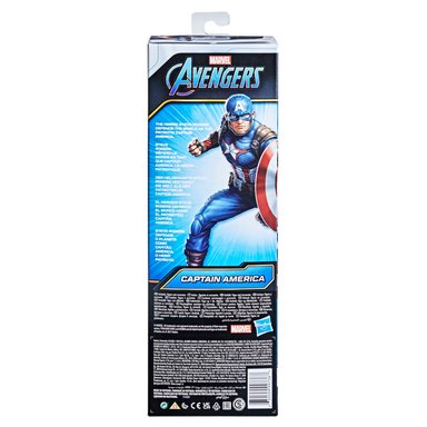 FIGURA ACCIÓN MARVEL JUGUETE AVENGERS TITAN HERO FIGURE CAPTAIN AMERICA - 4