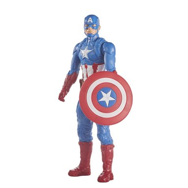 FIGURA ACCIÓN MARVEL JUGUETE AVENGERS TITAN HERO FIGURE CAPTAIN AMERICA - 1