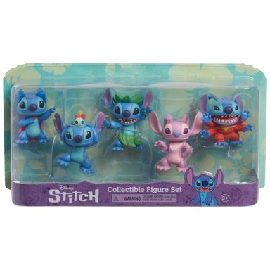 FIGURAS COLECCIONABLES STITCH PACK X5 - 2