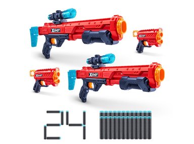 LANZADOR HAWKEYE MICRO X-SHOT 36734X PACKX4 - 1