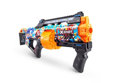 LANZADOR DARDOS X-SHOT SKINS LAST STAND SONIC - 2
