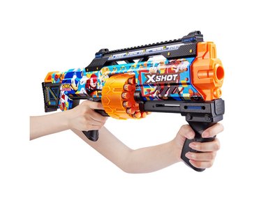 LANZADOR DARDOS X-SHOT SKINS LAST STAND SONIC - 4