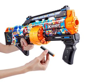 LANZADOR DARDOS X-SHOT SKINS LAST STAND SONIC - 5