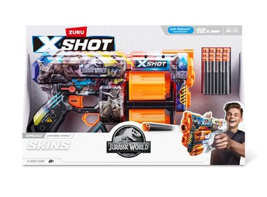LANZADOR DARDOS X-SHOT SKINS DREAD JURASSIC - 3