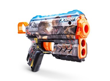 LANZADOR DARDOS X-SHOT SKINS FLUX JURASSIC - 2