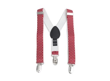 CORBATA HOMBRE MARQUIS ROJO MICHI Y TIRANTE - 4