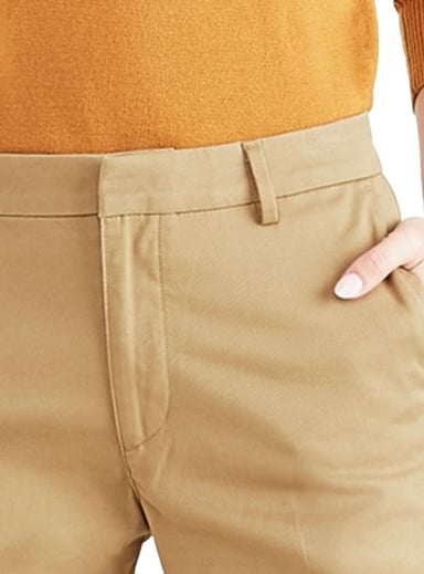 PANTALÓN SLIM MUJER DOCKERS CAQUI REFINED - 2