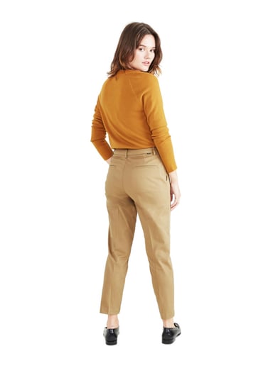 PANTALÓN SLIM MUJER DOCKERS CAQUI REFINED - 3