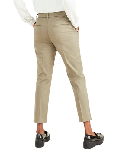 PANTALÓN SLIM MUJER DOCKERS VERDE REFINED - 2