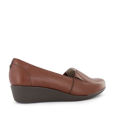 ZAPATOS CASUALES SLIP ON MUJER ECCO CUERO NATURAL CASTAÑO 1006749 LETICIA11 - 4