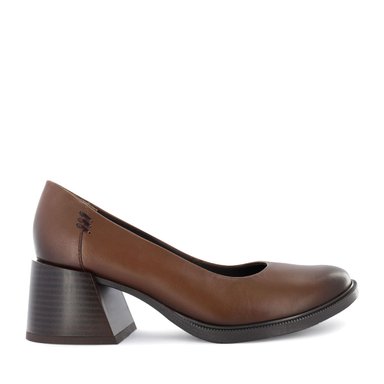 ZAPATOS DE VESTIR MUJER ECCO CUERO NATURAL CANELA 1006770 PUMP REINA ZONIA02 - 2