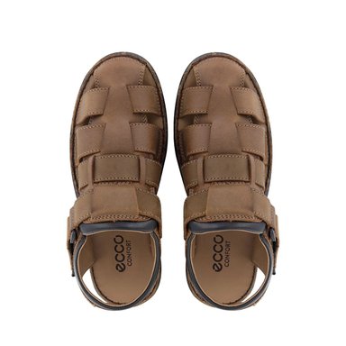 SANDALIAS HOMBRE ECCO CUERO TABACO 1006870 BRAULIO01 - 5