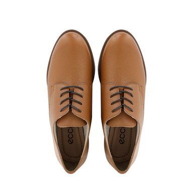 ZAPATOS MUJER ECCO CUERO NATURAL CANELA 1006826 PASADOR LUANNA03 - 5