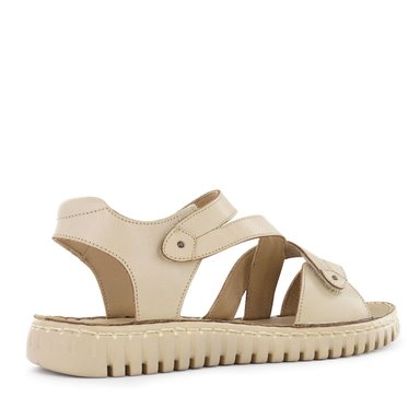 SANDALIAS MUJER ECCO CUERO HUESO RITA02 - 3