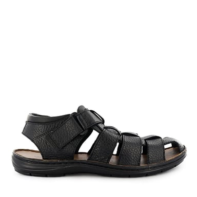 SANDALIAS HOMBRE ECCO CUERO NATURAL NEGRO BRAULIO01 BLACK - 2