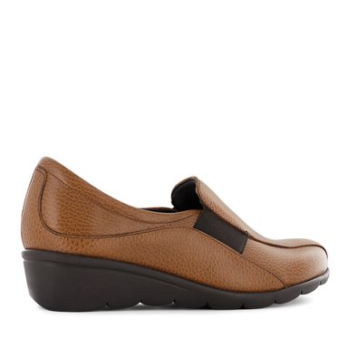 ZAPATOS SLIP ON MUJER ECCO FLEXXI13 TOFFEE CUERO NATURAL - 3
