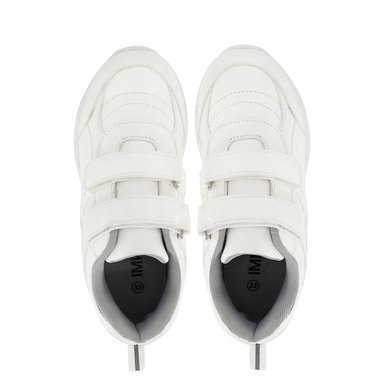 ZAPATILLA ESCOLAR CUERO IMPULS UNISEX BLANCO DELTA06 - 5