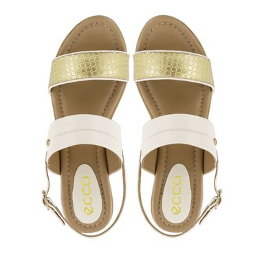 SANDALIA CONFORT CUERO ECCO MUJER ORO ALINA28 - 5