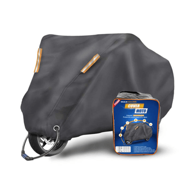 COBERTOR MOTO PESADO IMPERMEABLE MAXCOVER TALLA L - 2