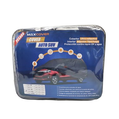 COBERTOR PARA AUTO SUV FUNDA GRUESAIMPERMEABLE - TALLA XXL - 2