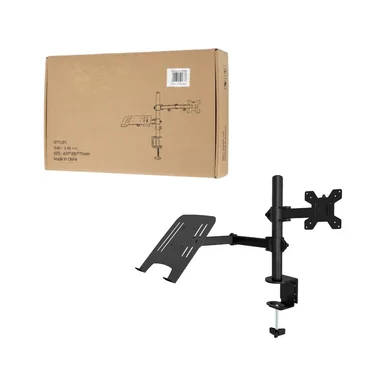 RACK SOPORTE 2 EN 1 PARA MONITOR Y LAPTOP 13-32 CON BRAZO ZJ-K7902 - 1