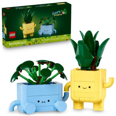 LEGO FLORES 10349 BOTANICALS PLANTAS FELICES ARTIFICIAL JUGUETE DE CONSTRUCCIÓN 217 PZS - 1